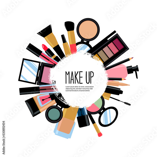 Card of cosmetics products