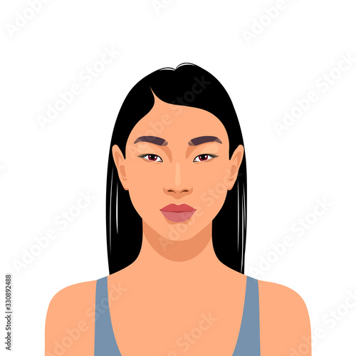Asian girl portrai
