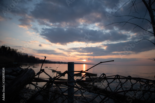 sunset lake