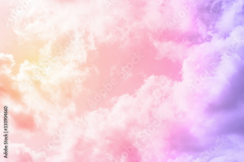 pink sky and clouds background