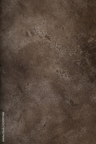 Rust old heavily worn black concrete texture or background. With place for text and image