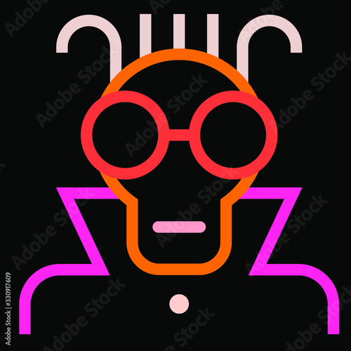 neon avatar set