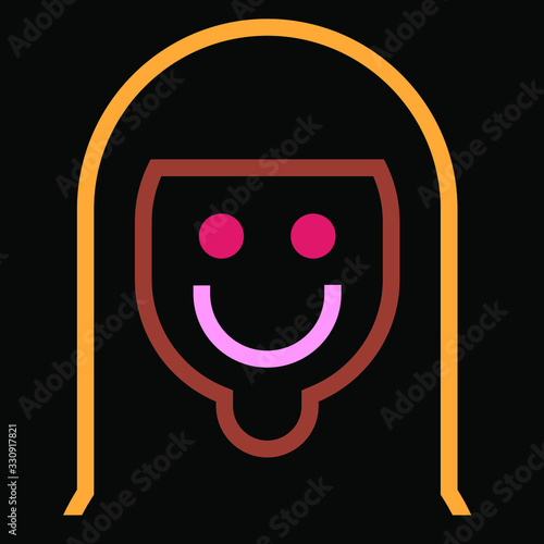 neon avatar set