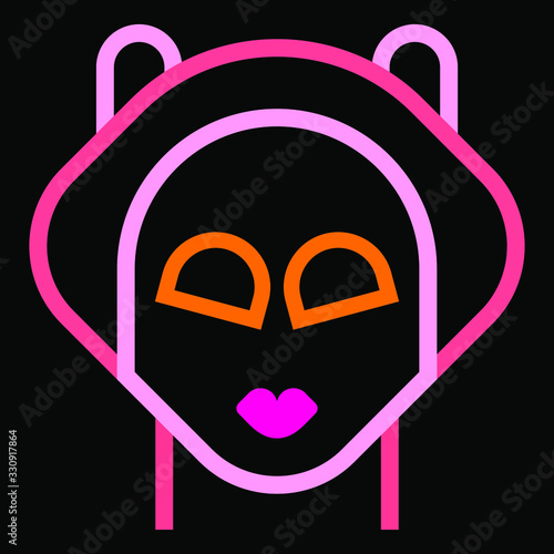 neon avatar set