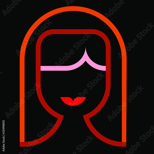 neon avatar set