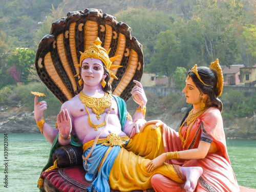 Tableau sur toile Rishikesh, India