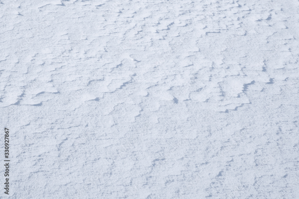Winter snow. Snow texture for design. Snowy white texture. Snowflakes. 