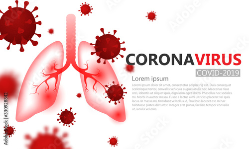Coronavirus or Corona virus concept. covid-19
