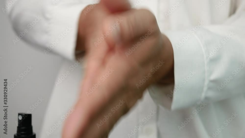 Women washing hands with alcohol gel to prevent the spread of germs and bacteria and avoid infections corona virus. Health care and Hygiene concept. Women washing hands with alcohol gel to prevent the spread of germs and bacteria and avoid infections corona virus. Health care and Hygiene concept.