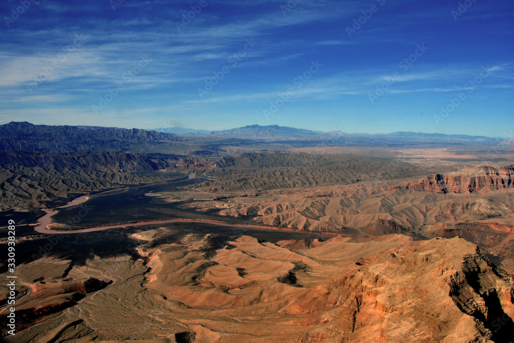 Colorado River and The Grand Canyon Arizona United States of America Colorado River and The Grand Canyon Arizona United States of America