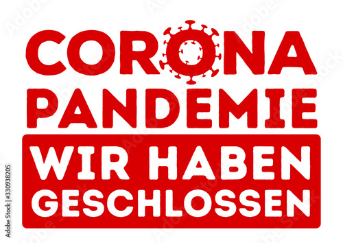 Corona closed