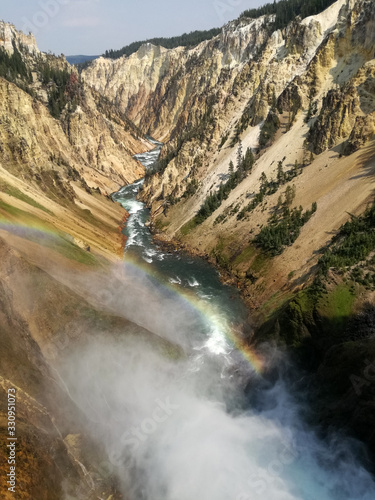 cascate yellowstone national park