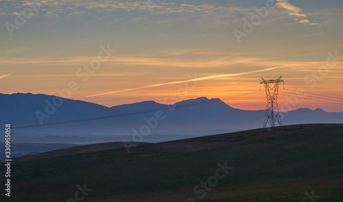 Electricity pylon in South Africa 