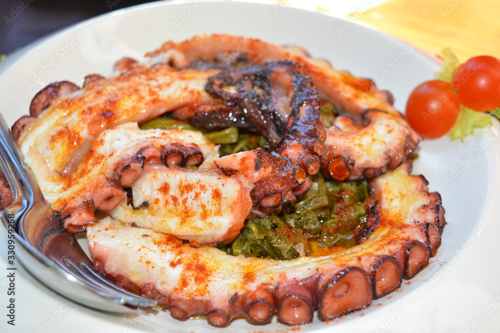 Pulpo Braseado