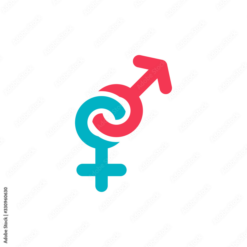 male and female symbol vector male and female symbol vector