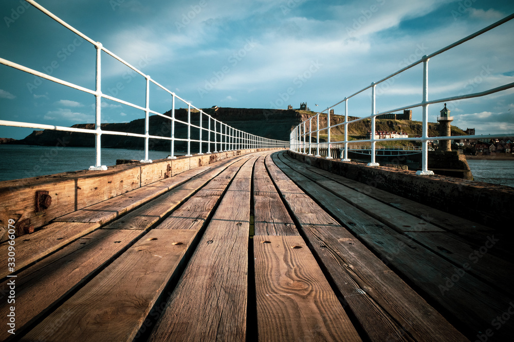 Whitby Pier, North Yorkshire Whitby Pier, North Yorkshire