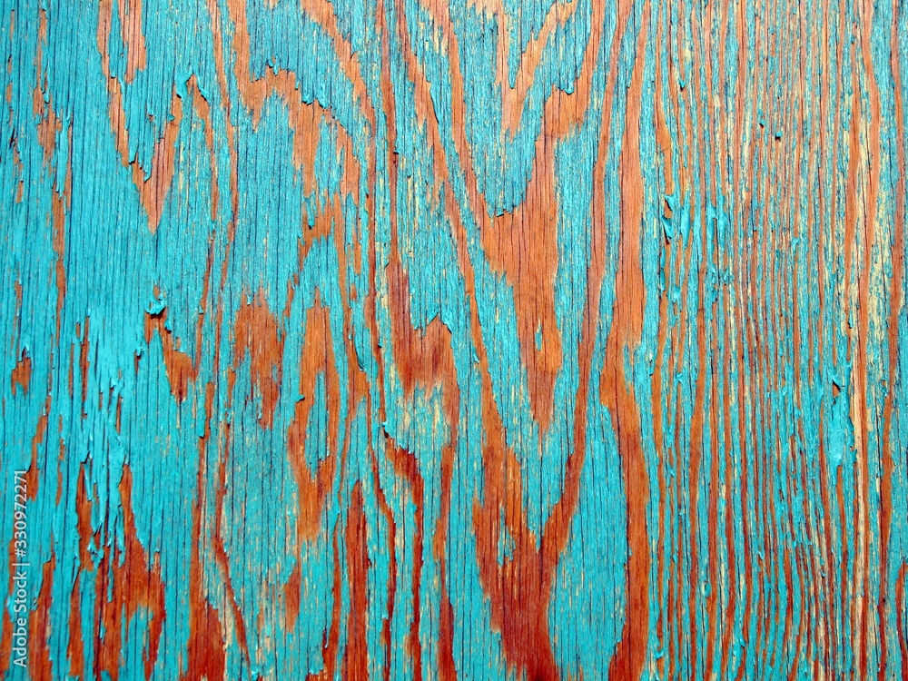 wood background with old blue paint wood background with old blue paint