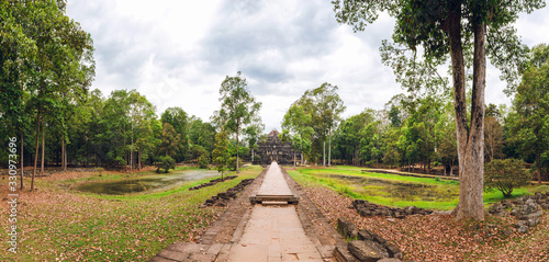 Panoramic View Bapuon Temple. Cambodia. Siem Reap. photo