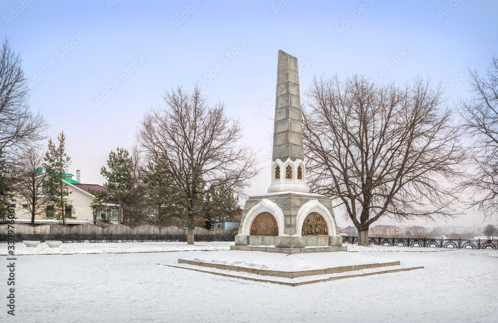 Памятник 800 лет Вологды Monument to 800 years of Vologda
