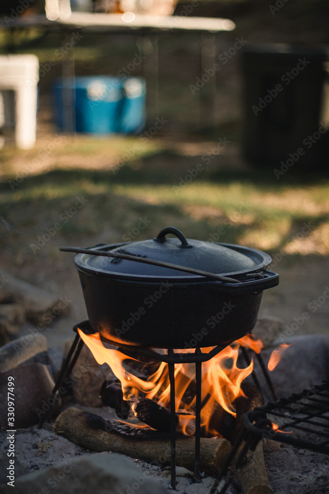 Campfire cooking