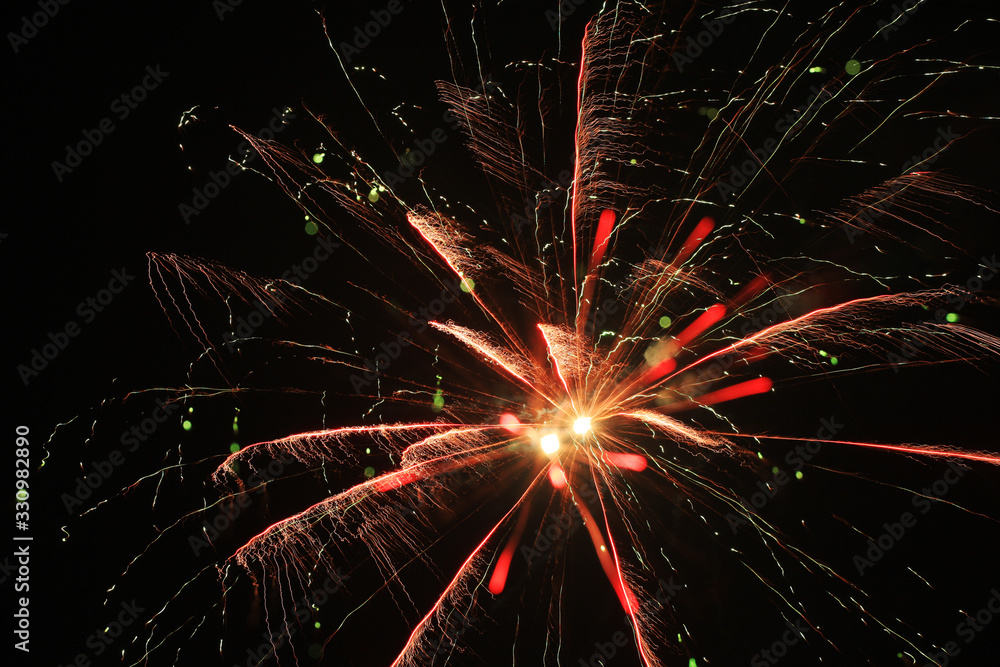 Obraz premium Colorful firework