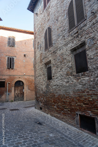 Fototapeta Naklejka Na Ścianę i Meble -  Fabriano, Marches, Italy: historic building