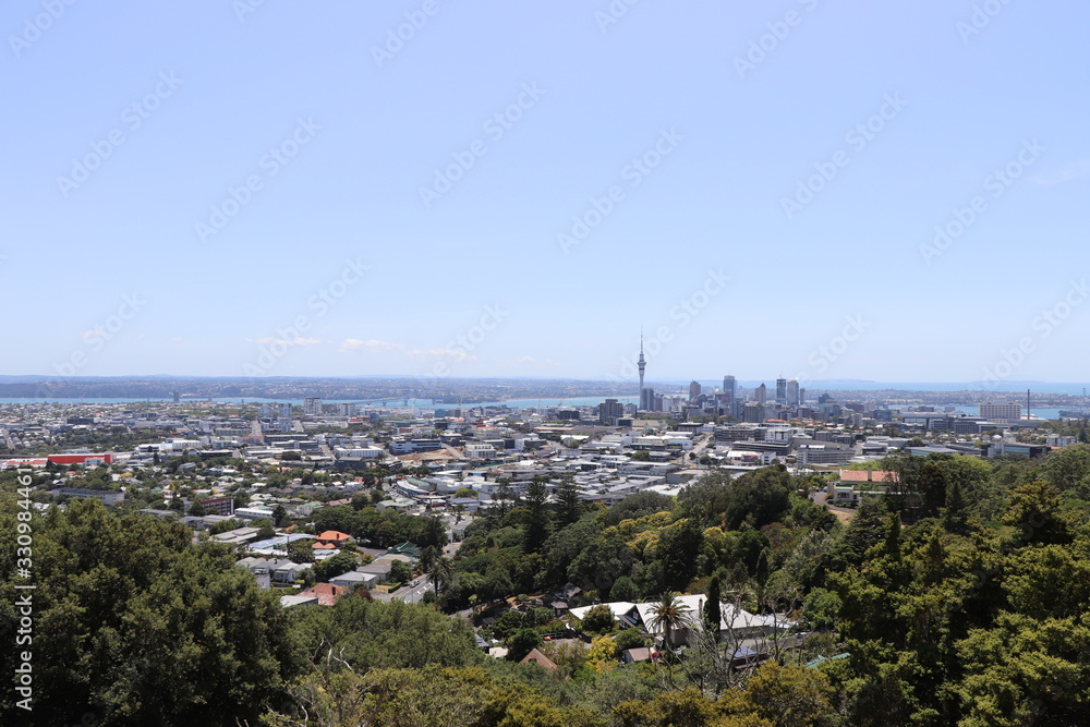 Vue sur la ville D’Auckland 