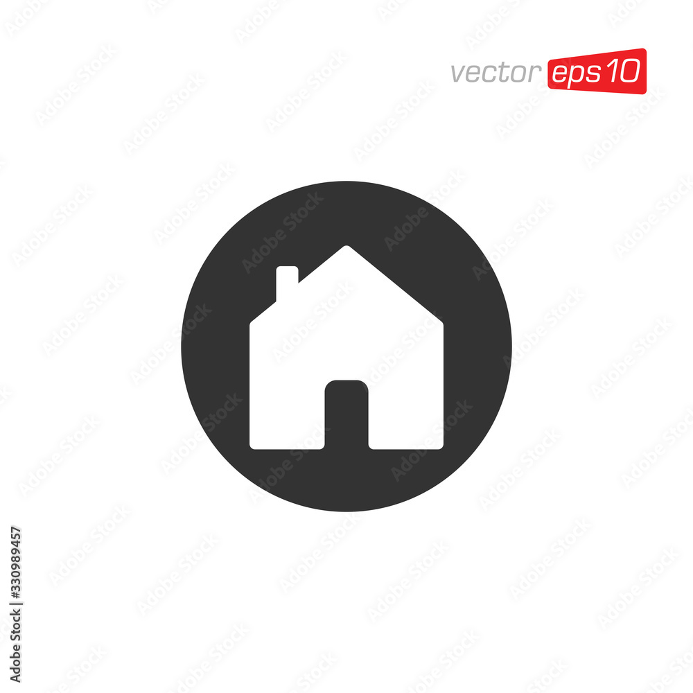 Obraz premium Home or House Icon Design Vector