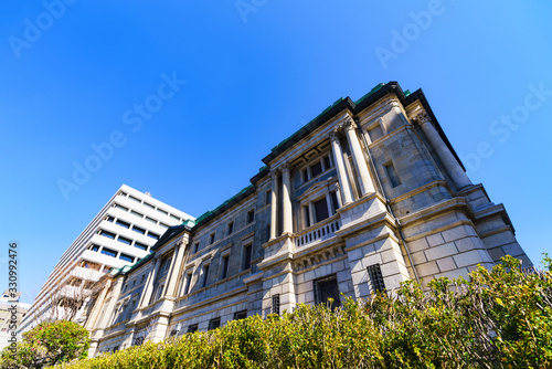 日銀 日本銀行 金融 政策 通貨 物価 【公道から撮影】 風景 日本橋 東京 経済 政治 シンボル
