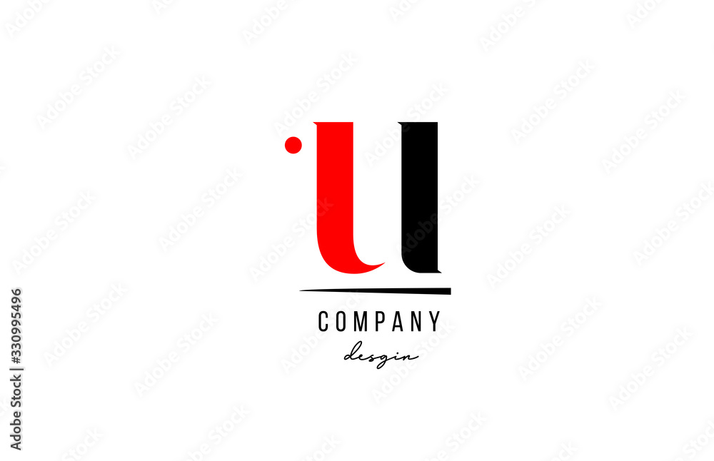 U letter logo alphabet design icon for company and business U letter logo alphabet design icon for company and business