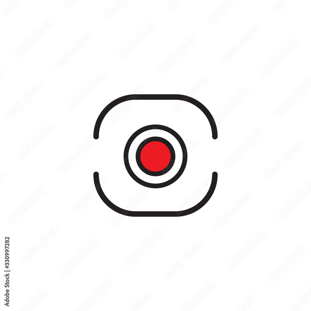 camera icon logo design vector camera icon logo design vector