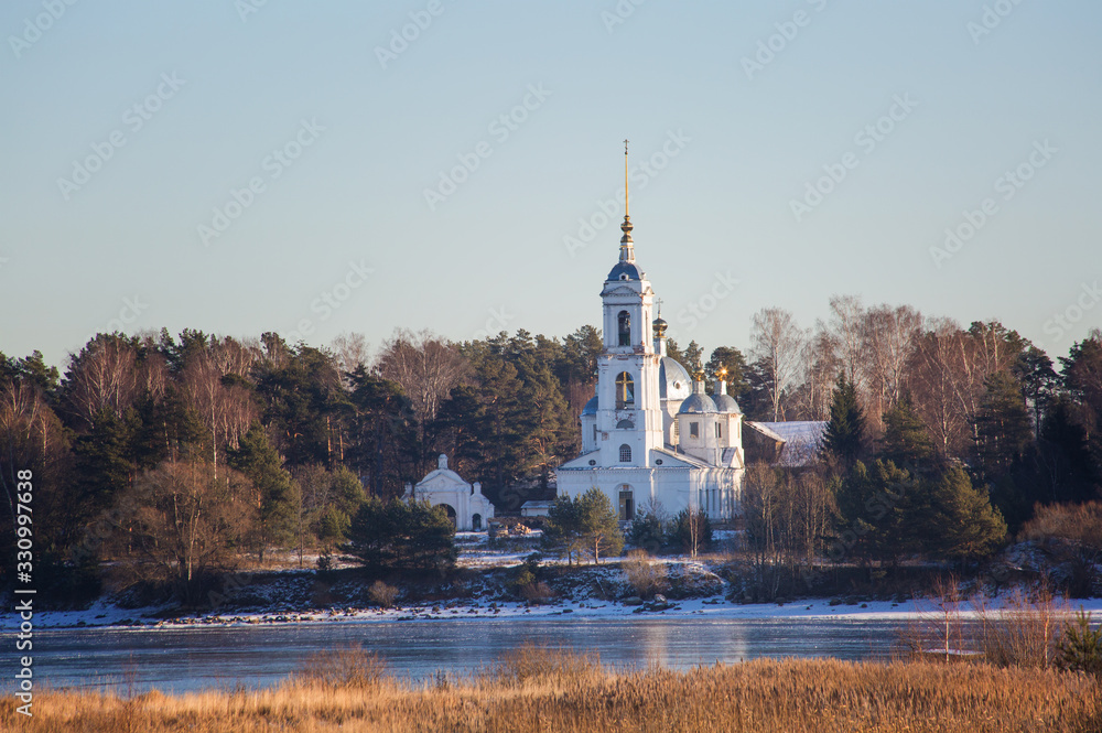 Church of the Ascension in Okhotino, Yaroslavl region.