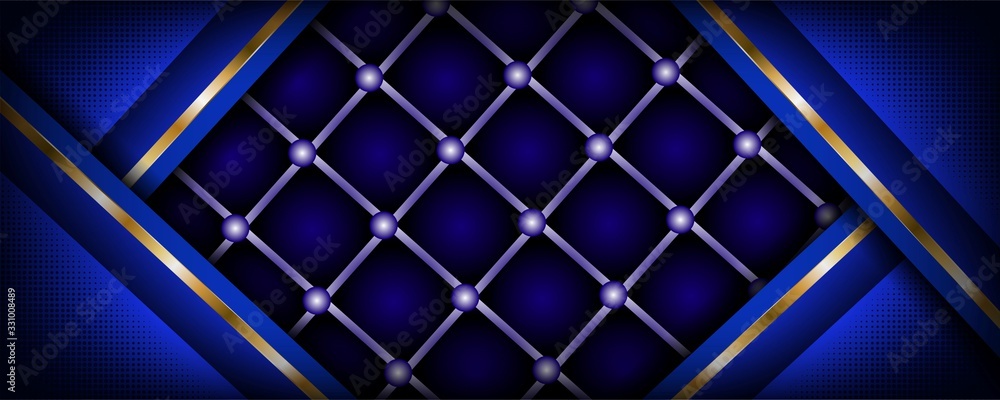 luxurious modern abstract dark blue metallic 3d color background template luxurious modern abstract dark blue metallic 3d color background template