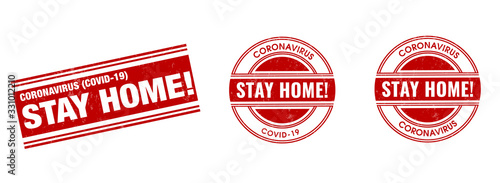 Stay home ! coronavirus corona virus