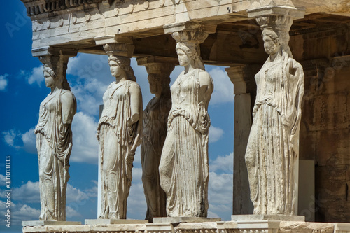 L'Acropole d'Athènes en Grèce