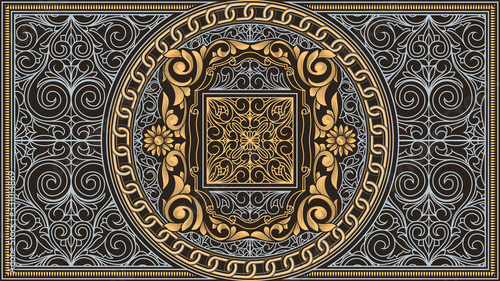 Vintage ornate decorative design © alex_bond