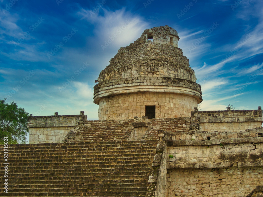 Site historique d'Uxmal au Mexique