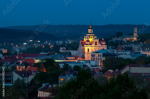 Vilnius Panorama at Night © Vlad Rakin