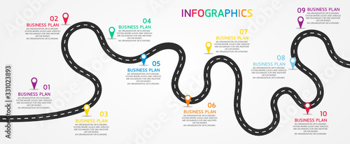 vector illustration Can be used for process, presentations, layout, banner,info graph There are 13 steps or layers.
