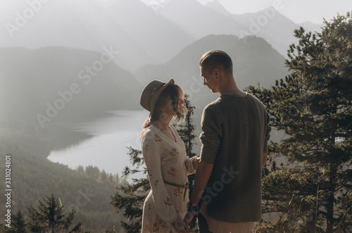 young beautiful couple