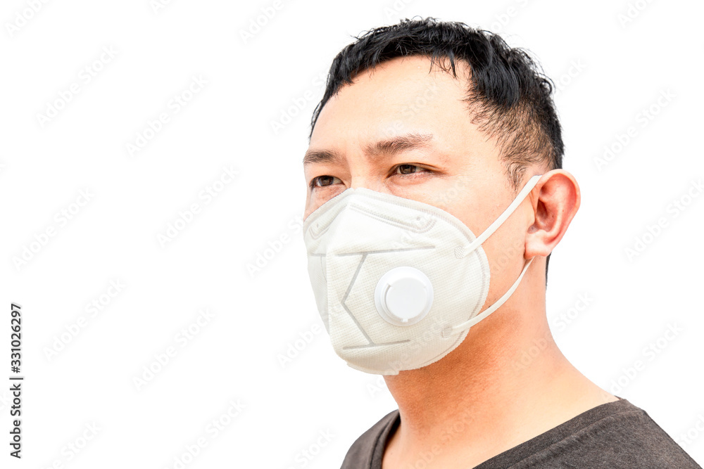 Man wearing health mask to prevent virus or flu or covid19 or coronavirus. Man wearing health mask to prevent virus or flu or covid19 or coronavirus.