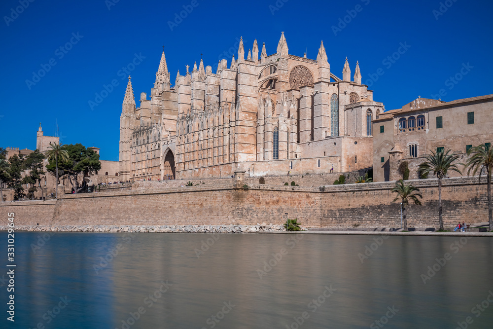 Palma Cathedral La Seu, Palma de Mallorca, Mallorca, Balearic Islands, Spain, Europe