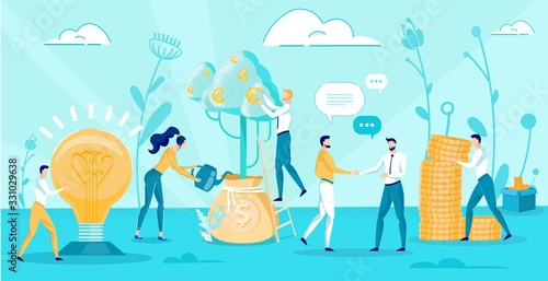 Income Growth and Company Successful Development.