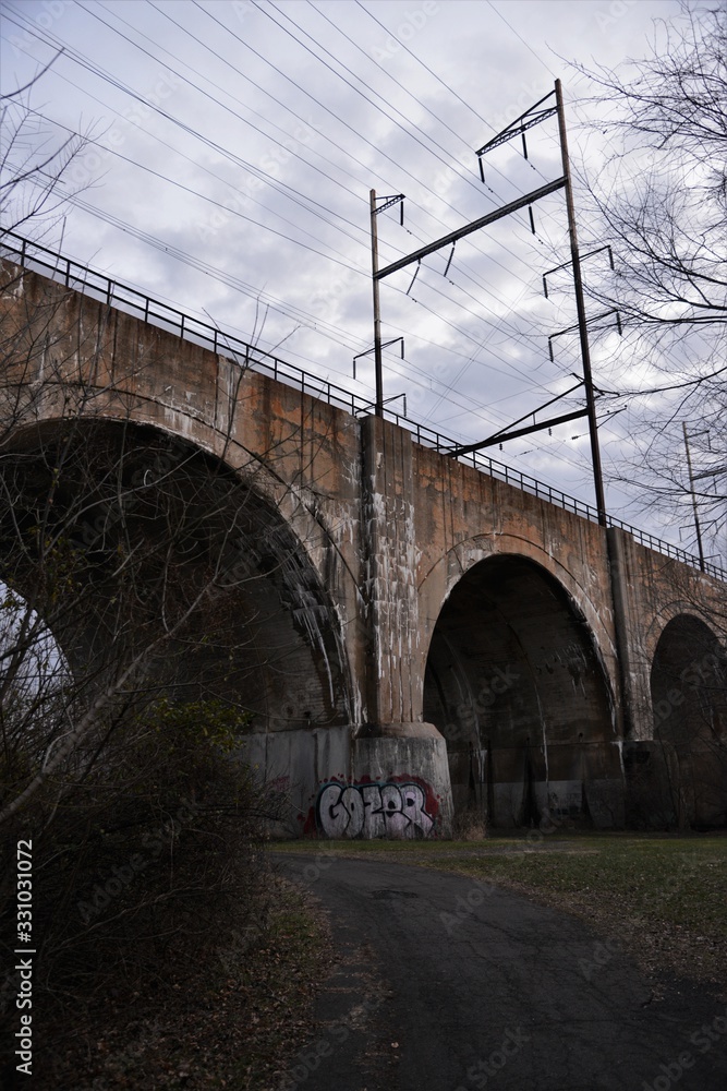 Fototapeta premium Bridge, Old