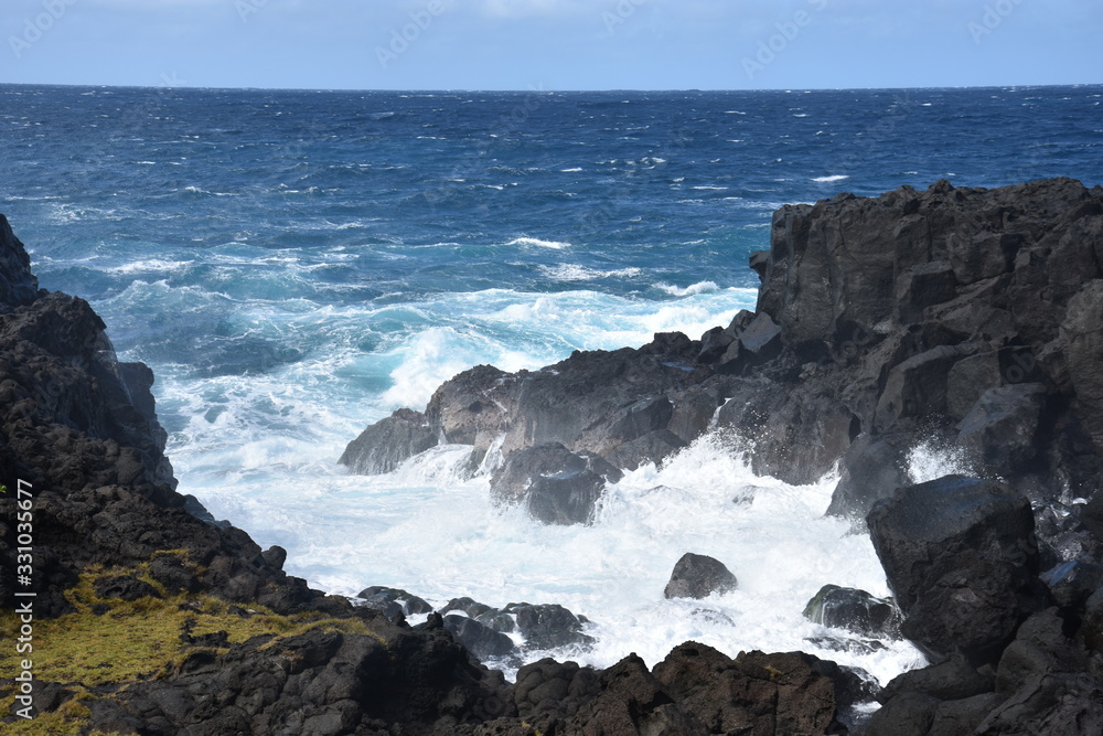 Le sud sauvage sur l'île de la Réunion