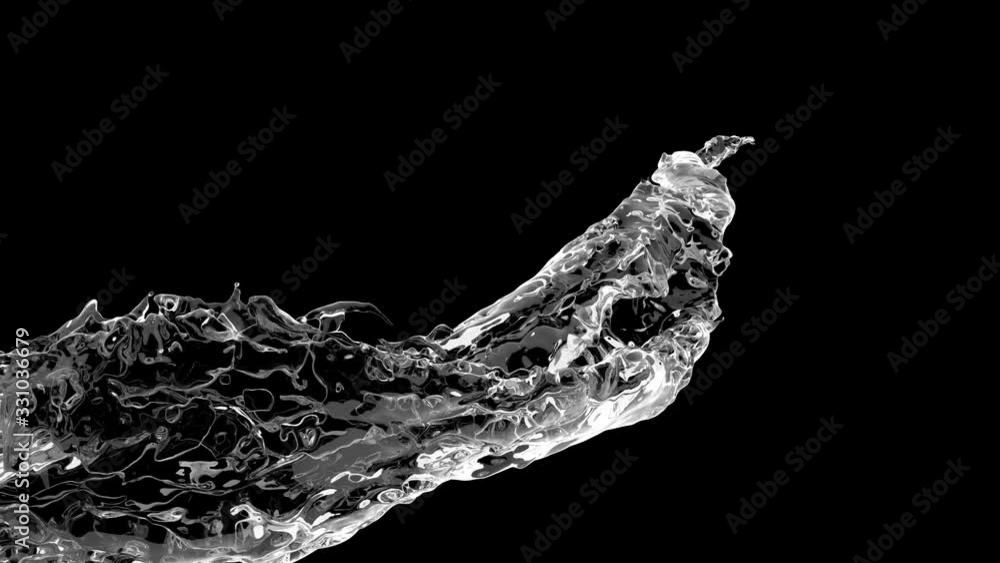4k slow motion vortex water flow with a splashes isolated on a black background with alpha matte 4k slow motion vortex water flow with a splashes isolated on a black background with alpha matte