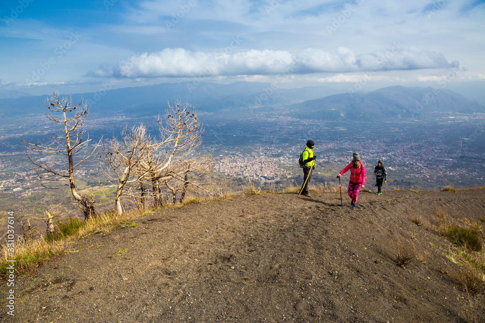 Photography Monte Somma, Naples (Italy) - This trekking route is a challenging hiking which