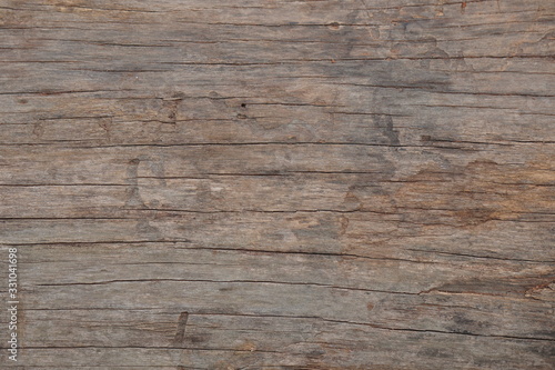 Close-up to old retro vintage crack wood texture with natural pattern for background.