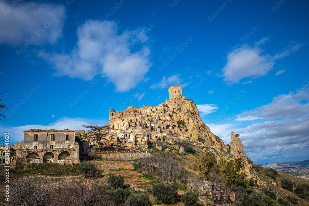 Craco, a beautiful Italian ghost town. Craco, a beautiful Italian ghost town.