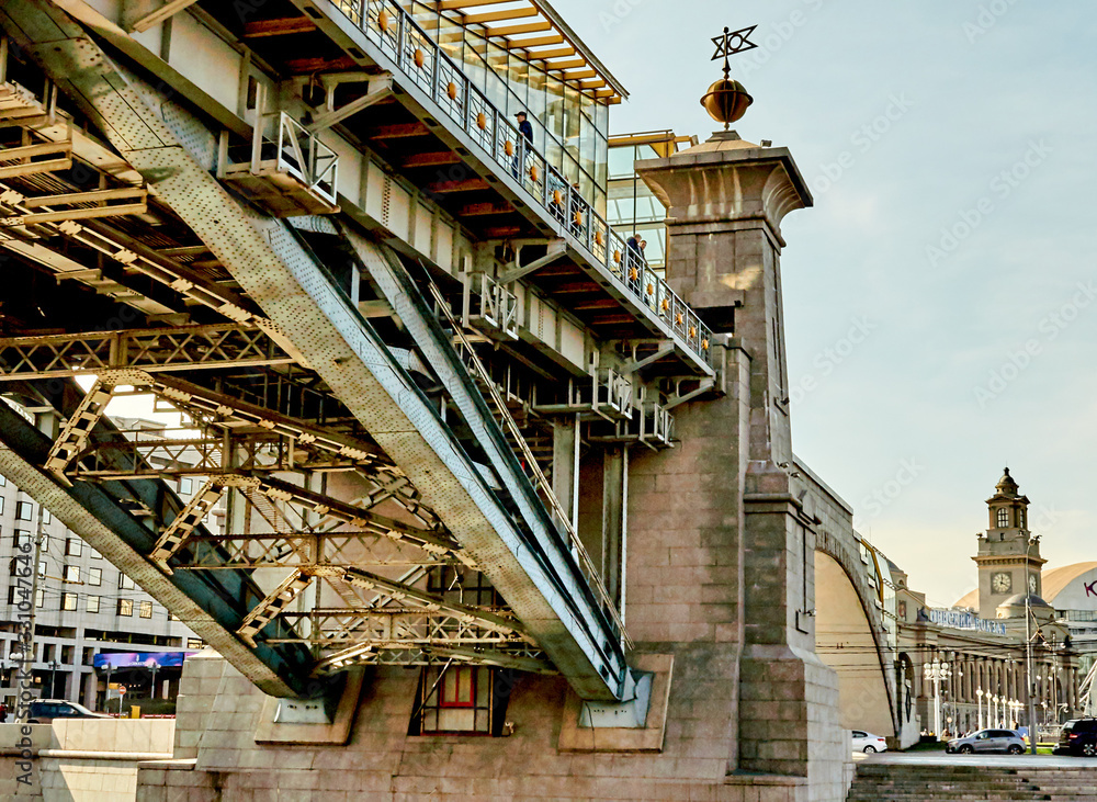 bridge over the Moscow river